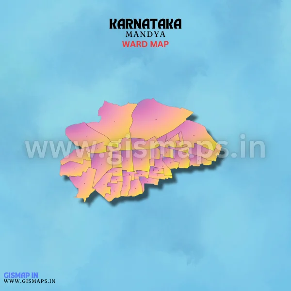 Mandya Ward Map (Karnataka)